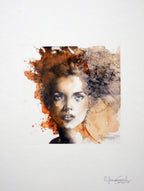 Casotto Portfolio Watercolors with Original Drawing No. 30