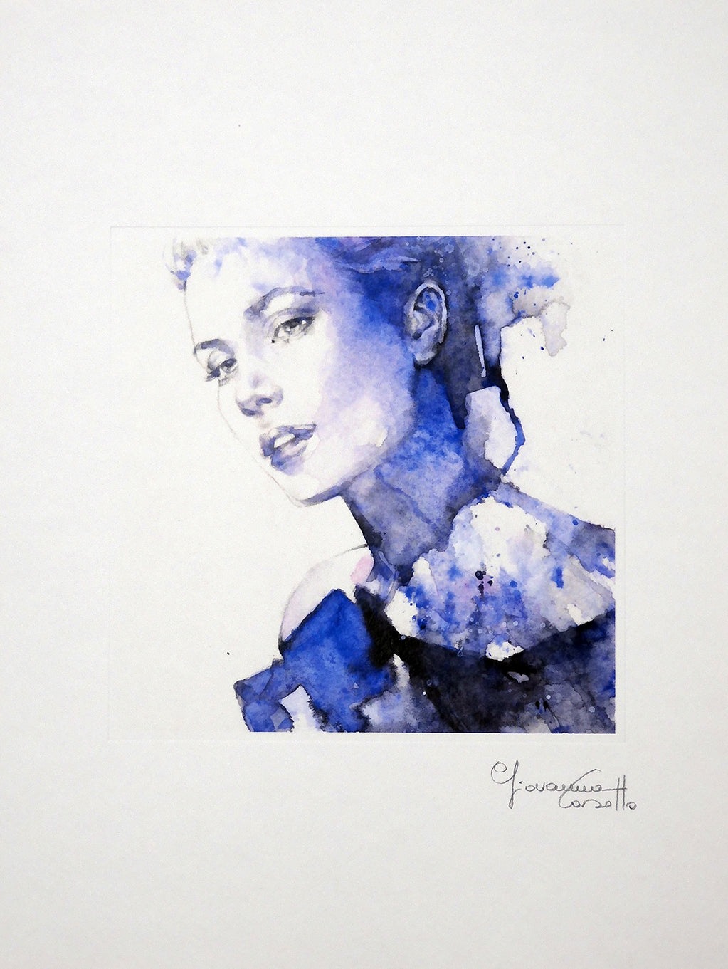 Casotto Portfolio Acquarelle con disegno originale 11