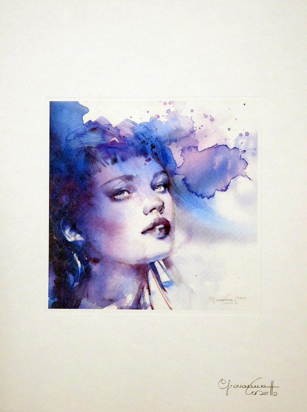 Casotto Portfolio Acquarelle con disegno originale 11