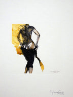 Casotto Portfolio Watercolors with Original Drawing No. 30