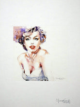 Casotto Portfolio Acquarelle con Disegno Originale N ° 31