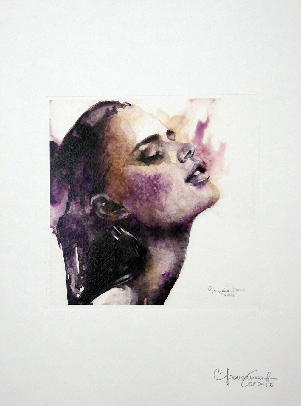 Casotto Portfolio Acquarelle con disegno originale 11