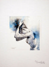 Casotto Portfolio Acquarelle con Disegno Originale N ° 31