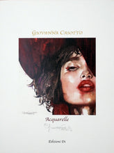 Casotto Portfolio Acquarelle con Disegno Originale N ° 31
