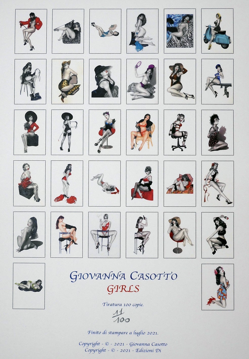 Portfolio Girls con Disegno Originale 26