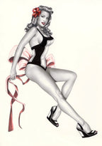 Portfolio Girls with Original Drawing 26