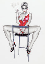 Portfolio Girls with Original Drawing 26