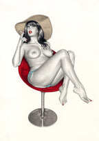 Portfolio Girls with Original Drawing 26