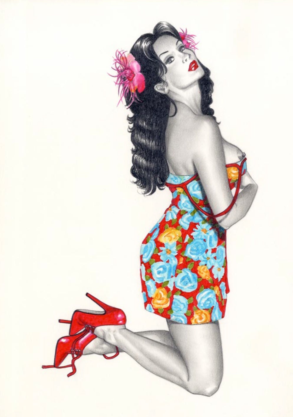 Portfolio Girls con Disegno Originale 26