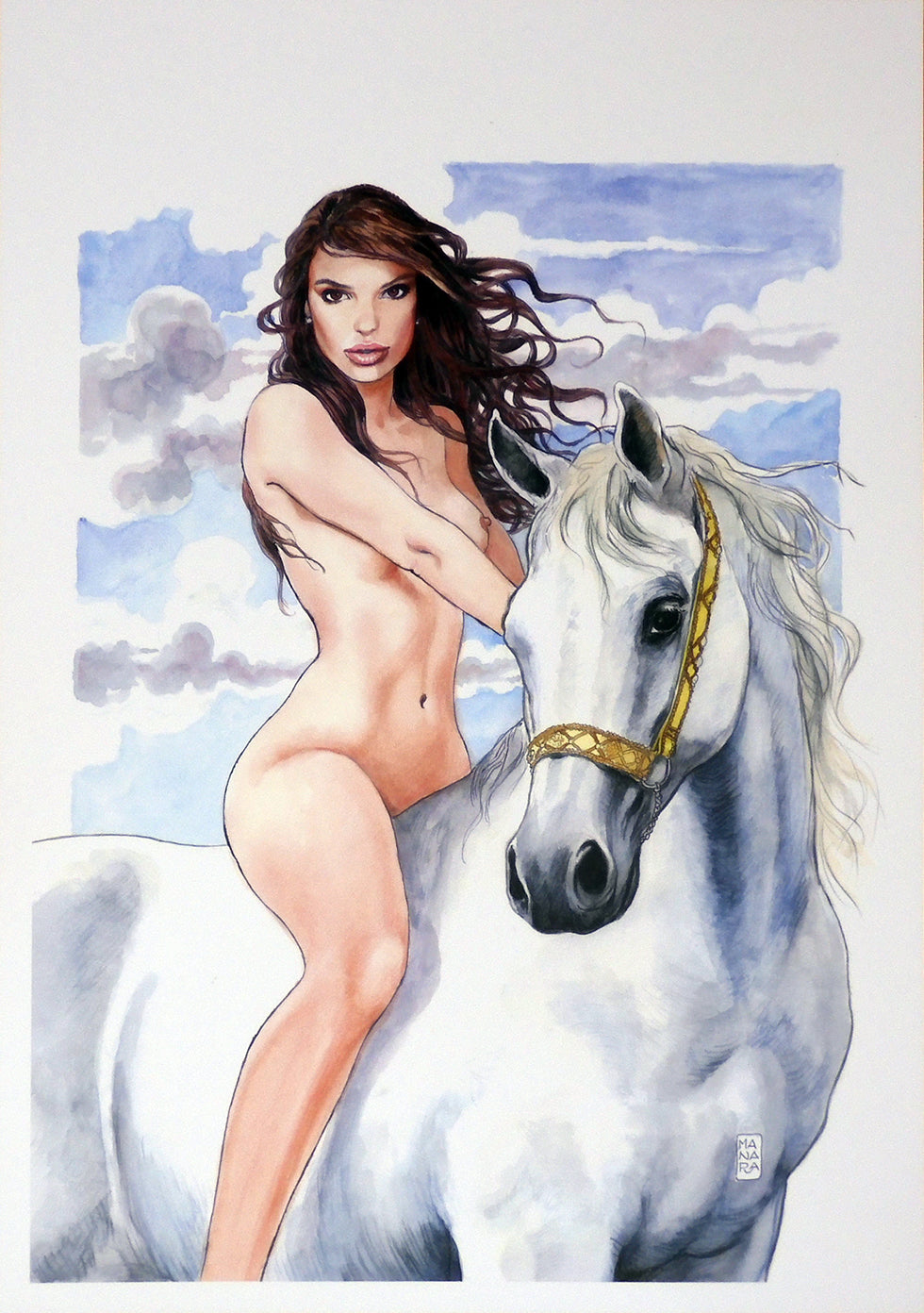 Stampa Attriice Emily Ratajkoski  Non Firmata