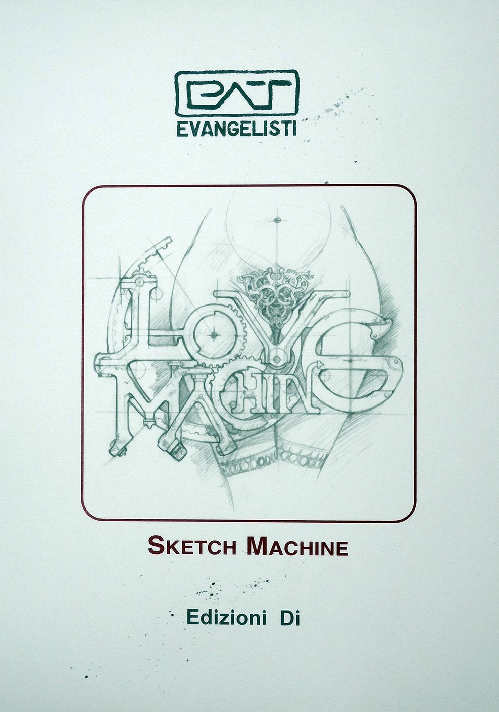 Portfolio Sketch Machine with Original Drawing 23 