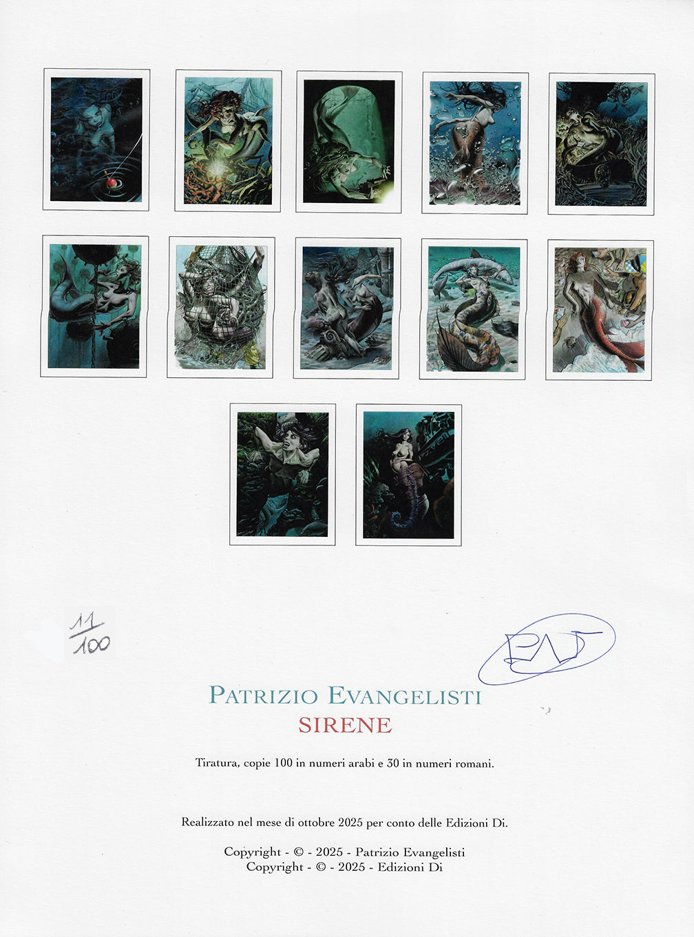 Love Machine Portfolio with original drawing 38 