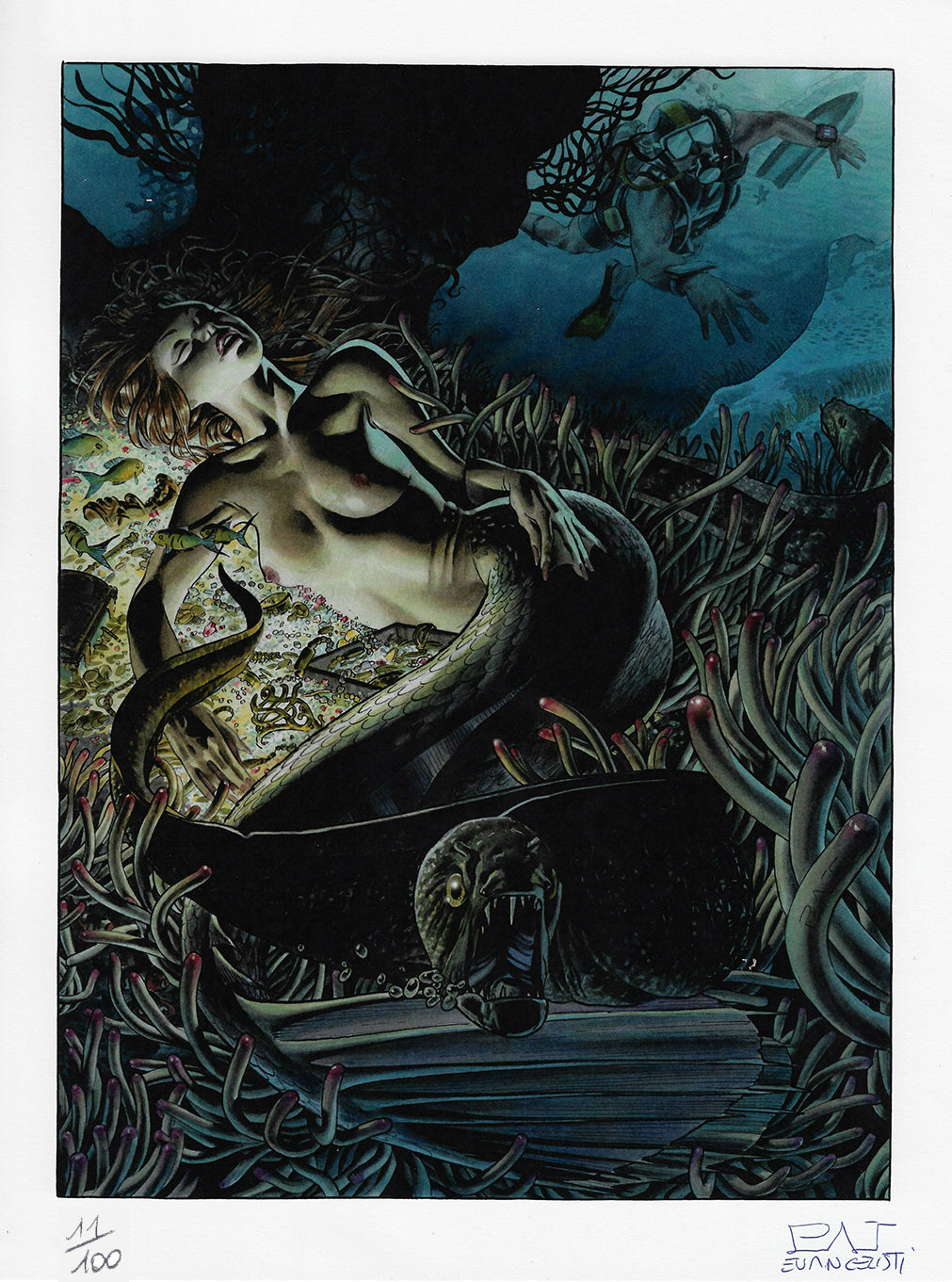 Love Machine Portfolio with original drawing 38 