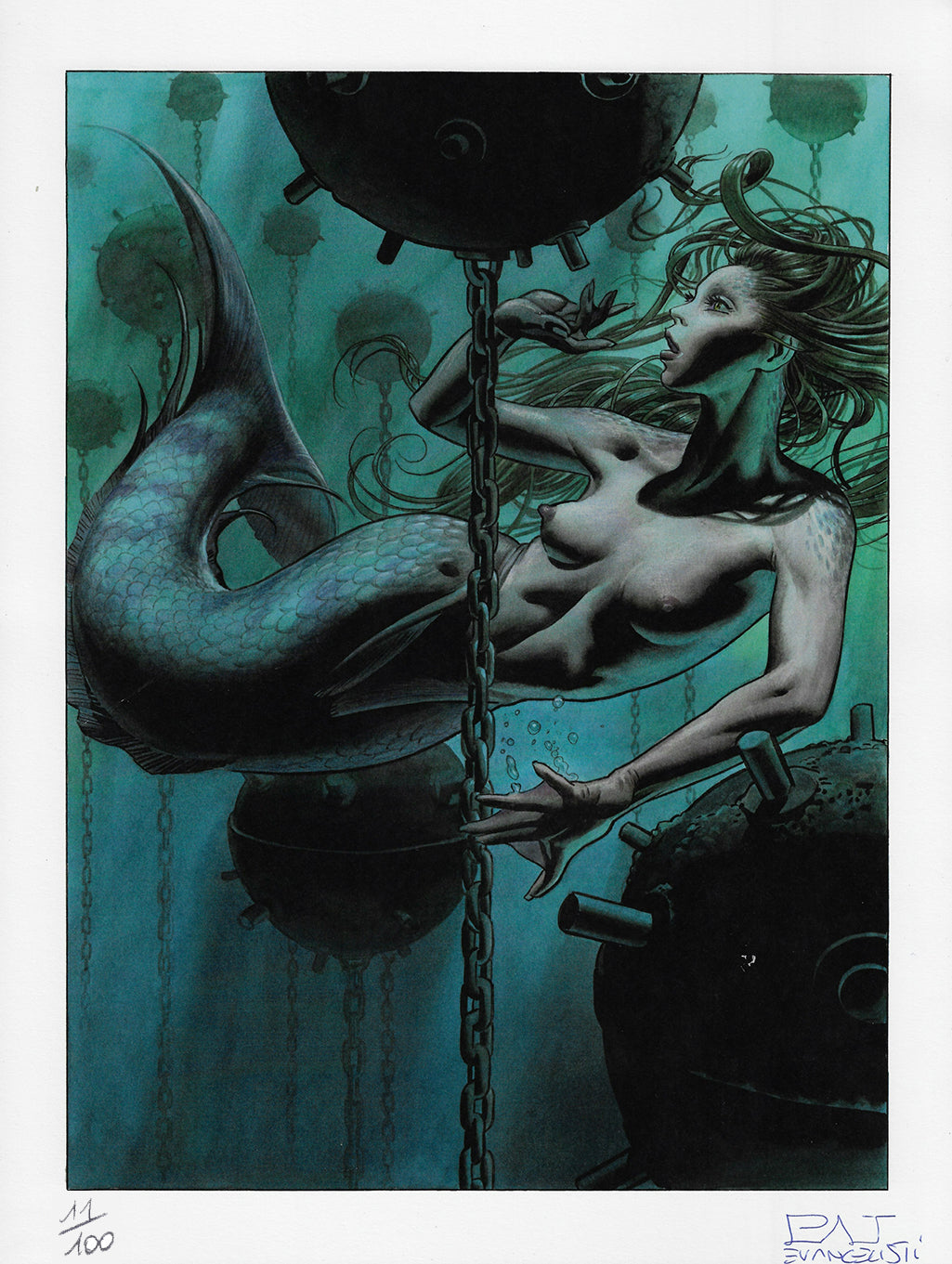 Love Machine Portfolio with original drawing 38 