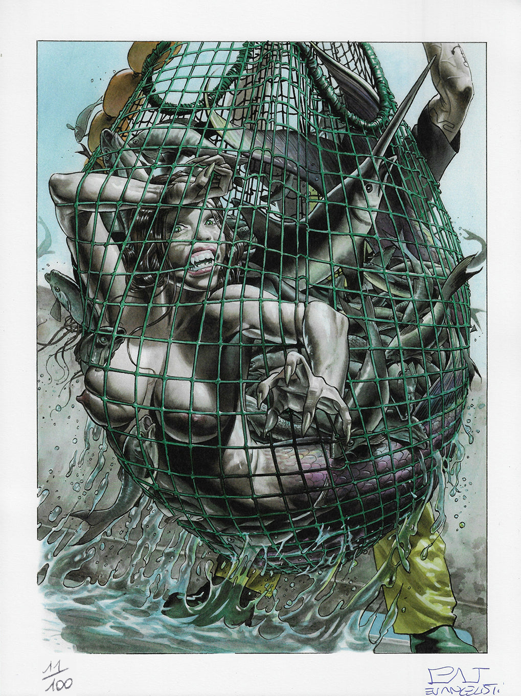 Love Machine Portfolio with original drawing 38 