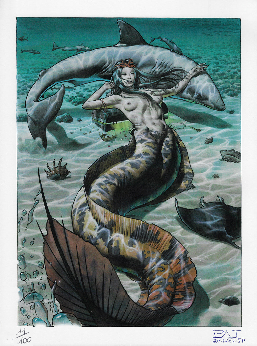 Love Machine Portfolio with original drawing 38 