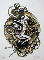 Love Machine Portfolio with original drawing 38 