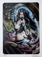 Love Machine Portfolio with original drawing 38 