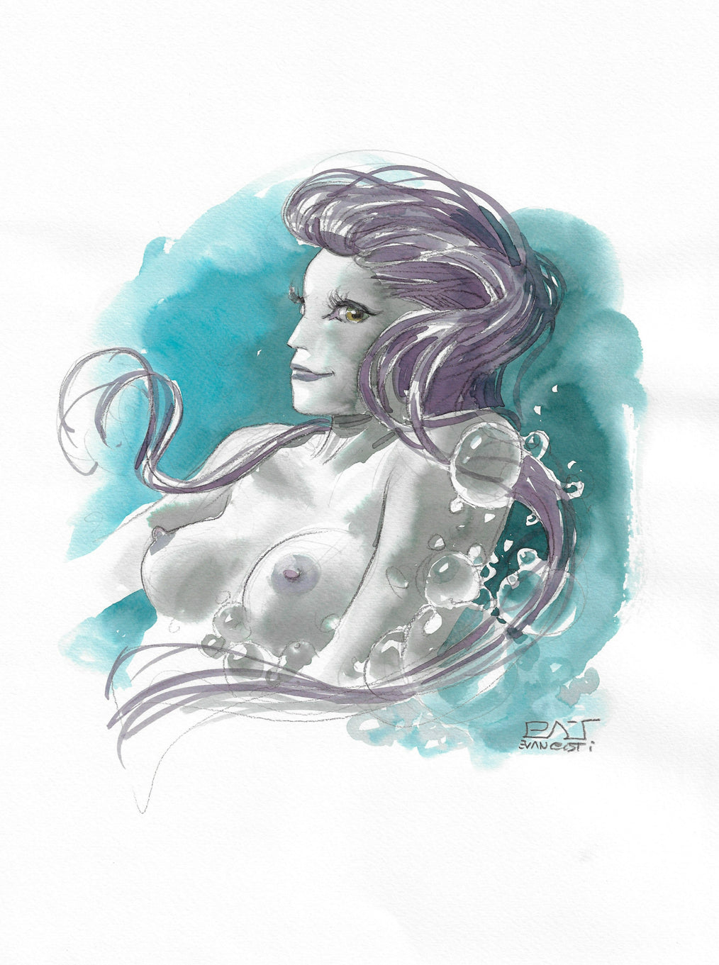 Love Machine Portfolio with original drawing 38 