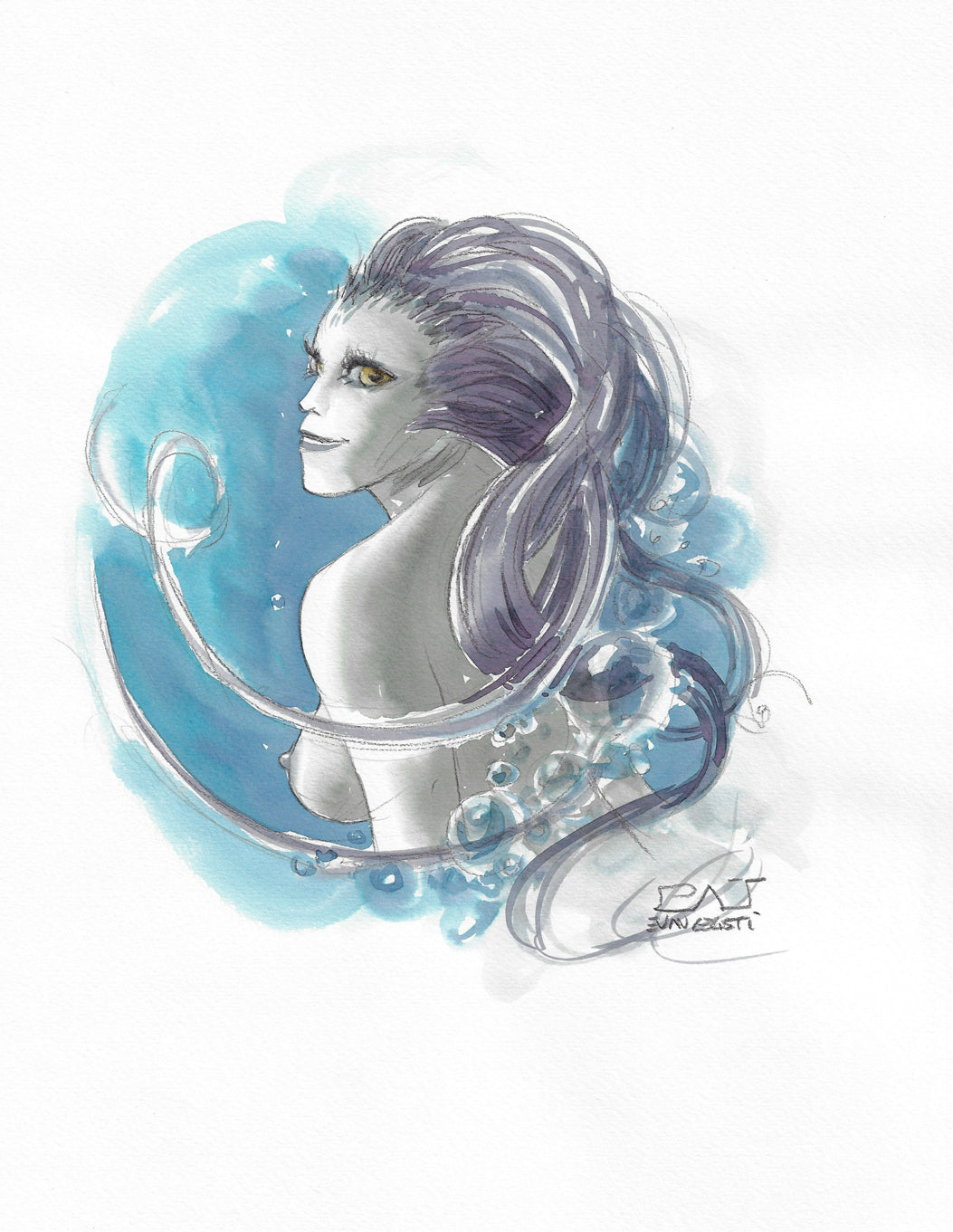 Love Machine Portfolio with original drawing 38 