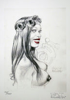 Portfolio Sketch Machine with Original Drawing 23 