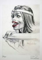 Portfolio Sketch Machine with Original Drawing 23 