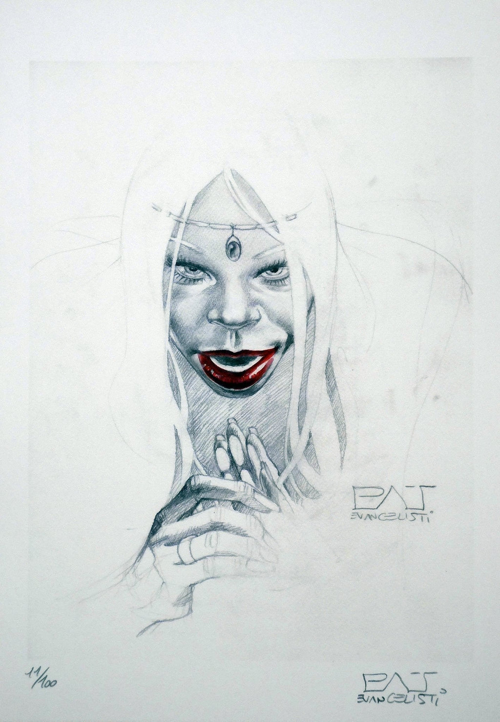 Portfolio Sketch Machine with Original Drawing 23 