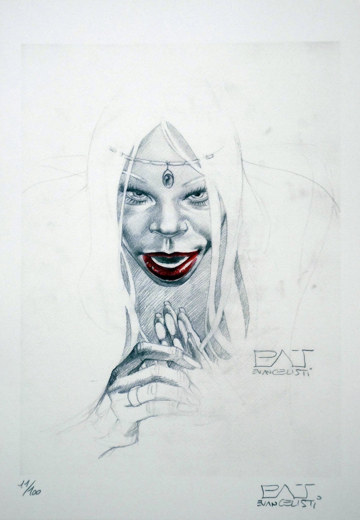 Portfolio Sketch Machine with Original Drawing 23 