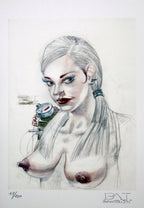 Portfolio Sketch Machine with Original Drawing 23 