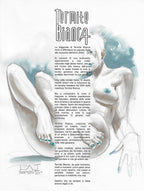 Portfolio Termite Bianca "Nigredo" - PA- with original drawing 24 