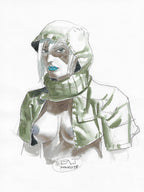 Portfolio Termite Bianca "Nigredo" - PA- with original drawing 24 