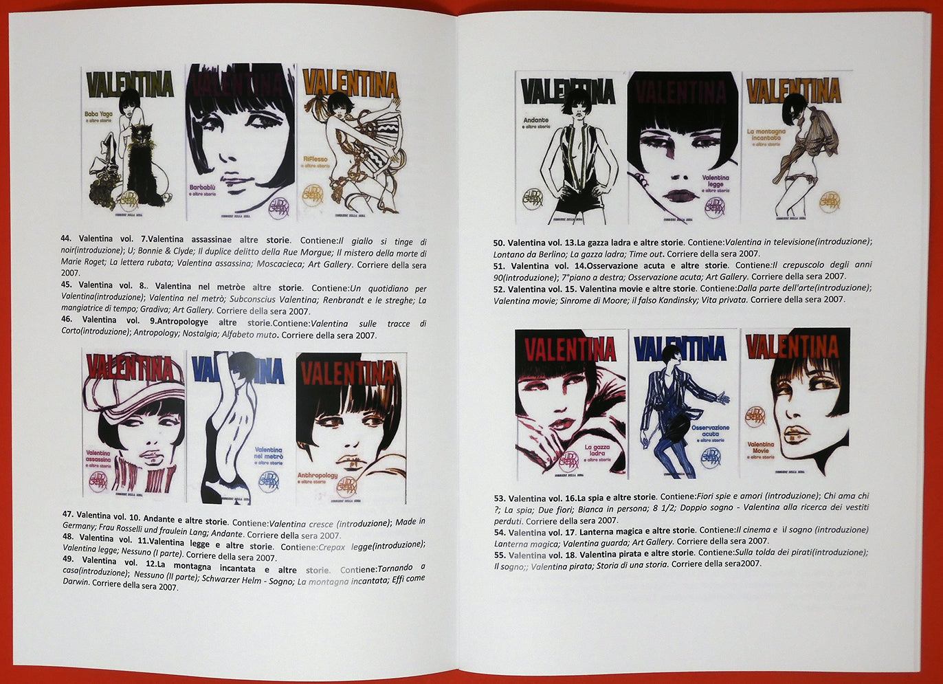 Crepax. Guida Illustrata Alle Opere In Volume. A Cura Di Pino Italiano