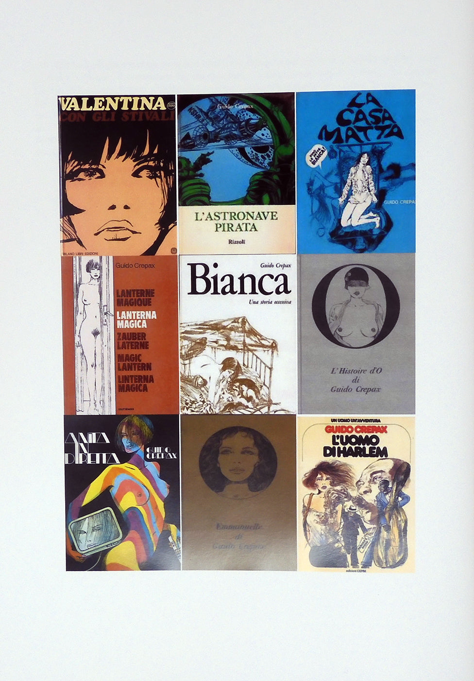 Crepax. Guida Illustrata Alle Opere In Volume. A Cura Di Pino Italiano