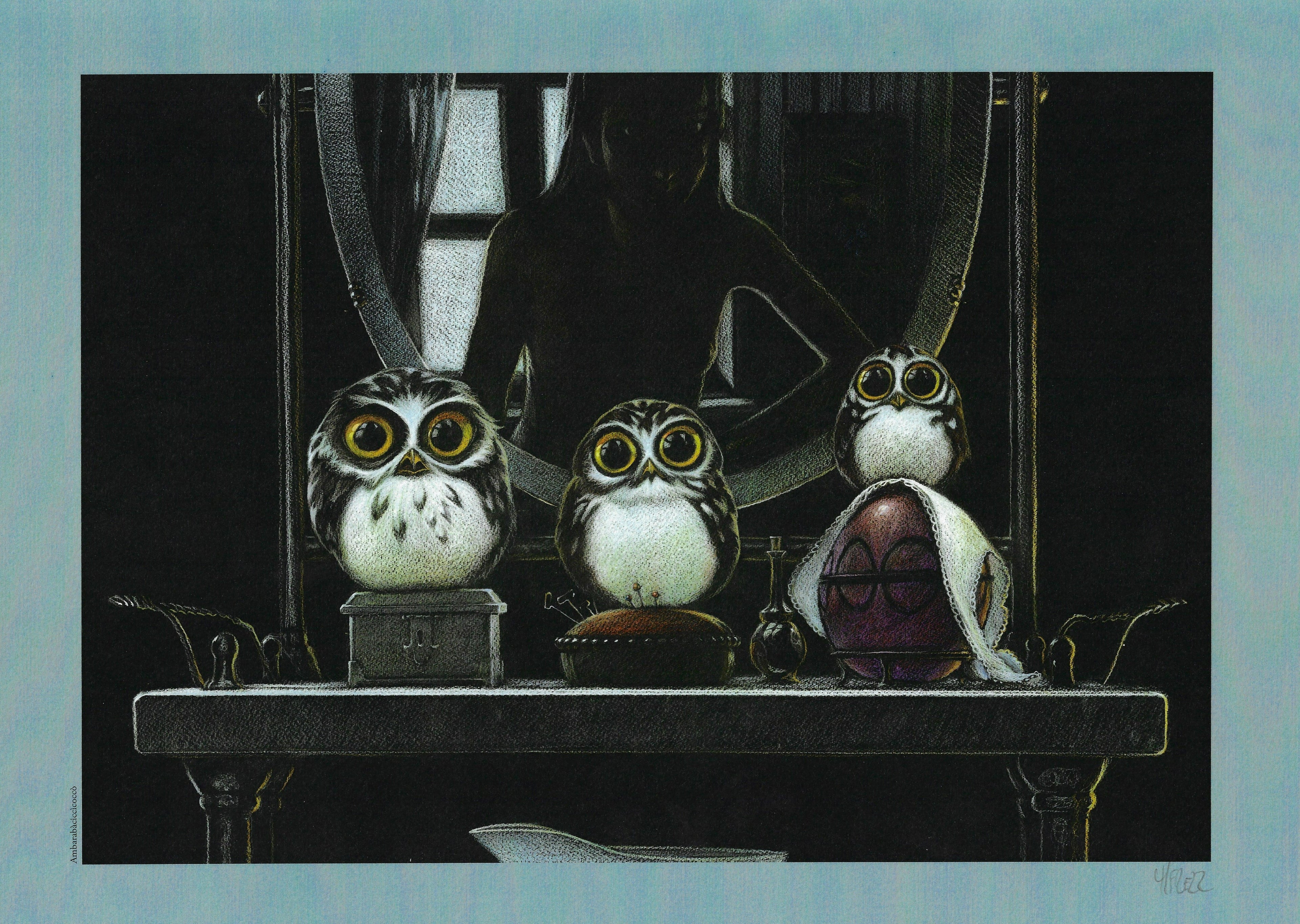 Frezzato  stampa firmata Ambarabaciccicocco