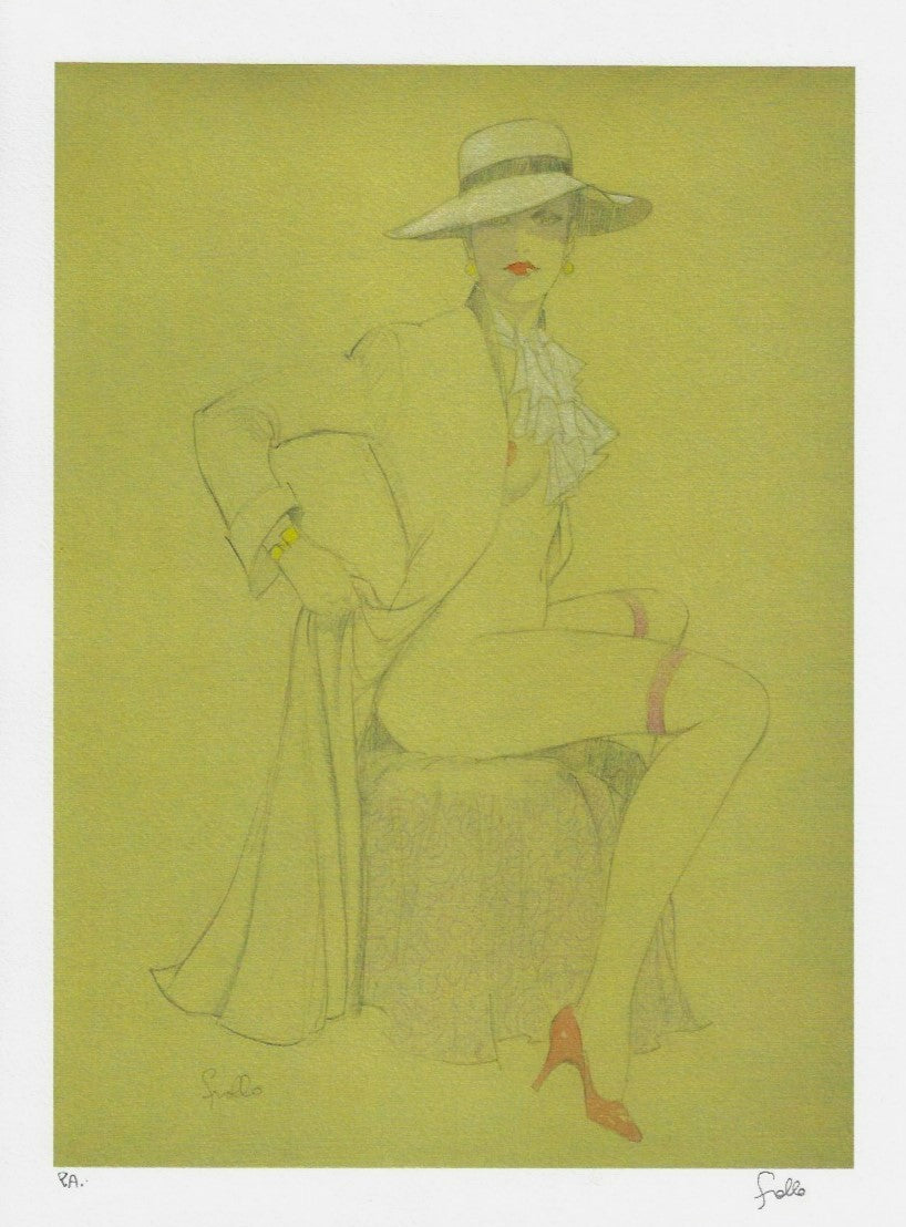 Stampa Firmata Chapeaux 4