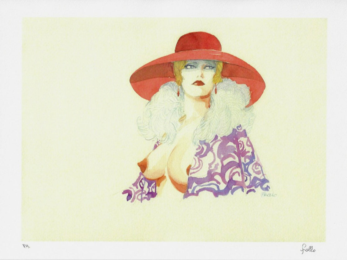 Stampa Firmata Chapeaux 8