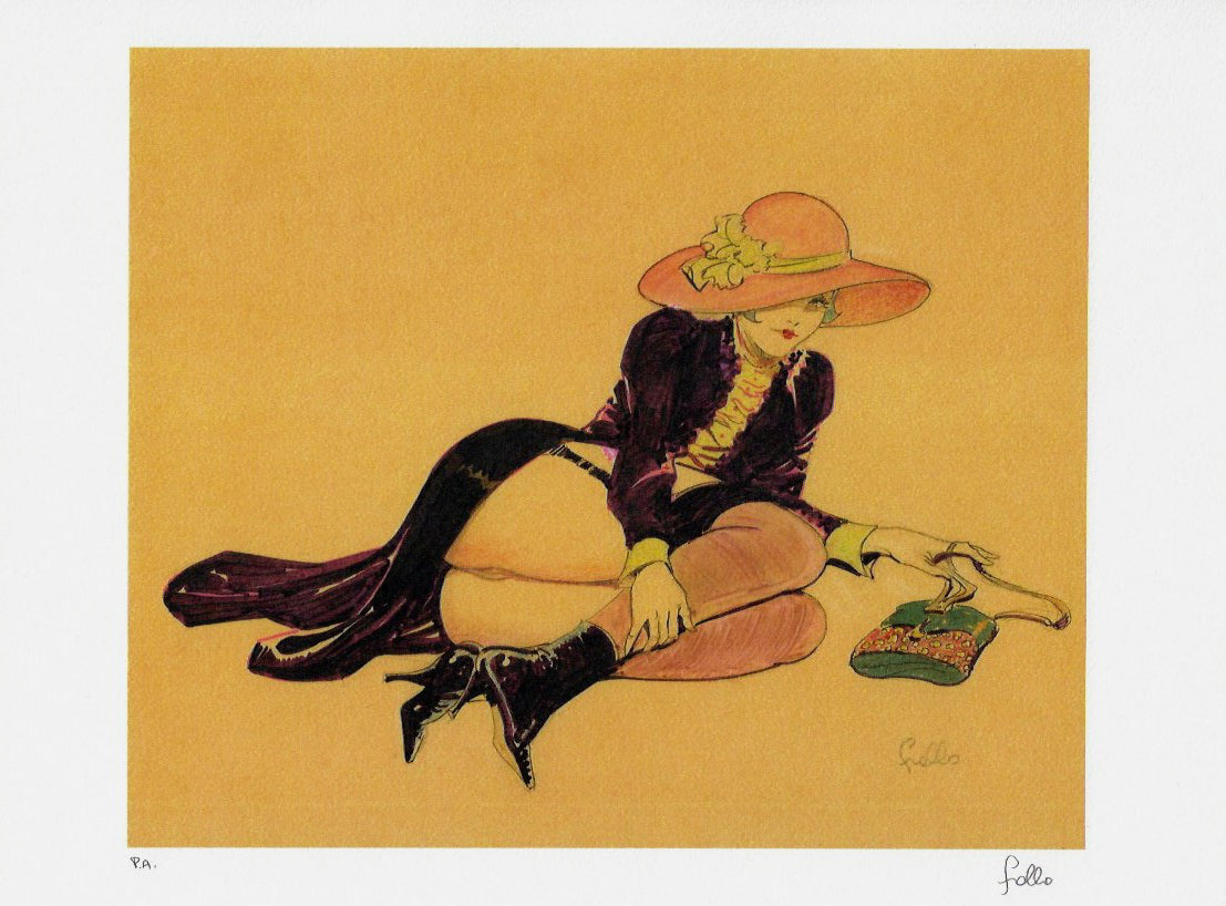 Stampa Firmata Chapeaux 9