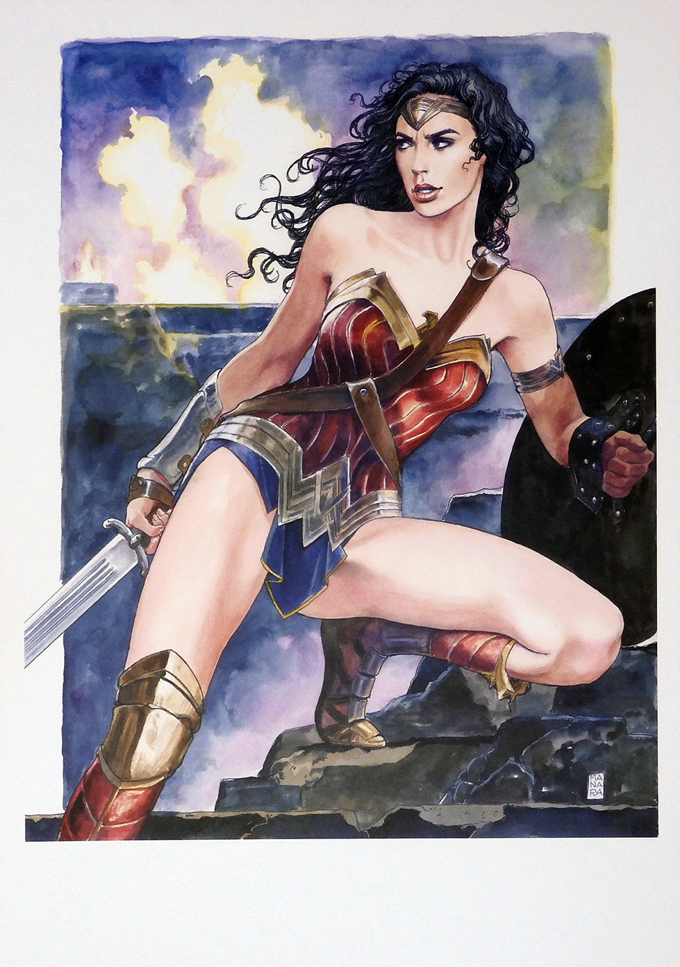 Stampa AttrIce Gal Gadot Non Firmata