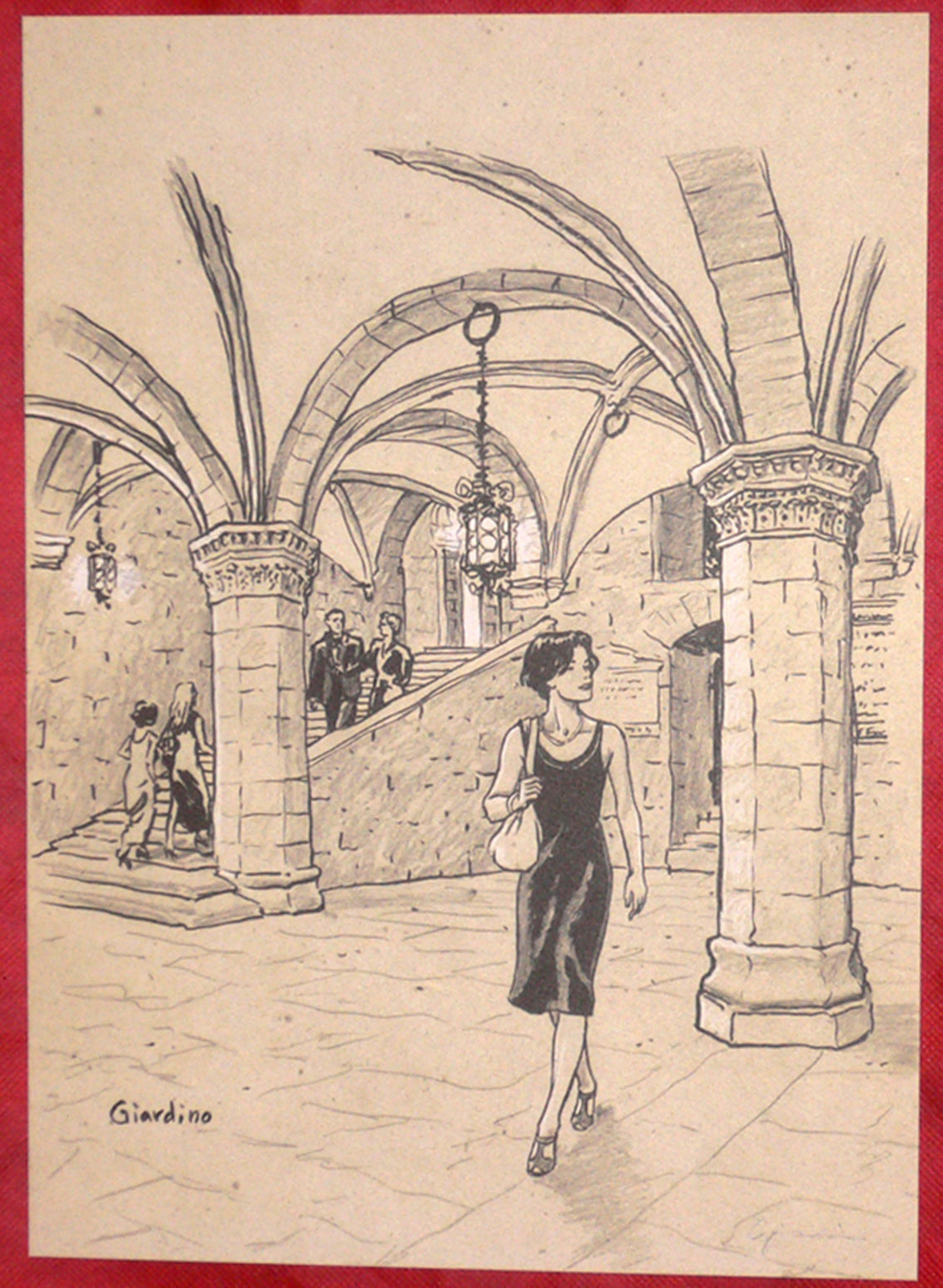 Stampa Firmata Castello 3