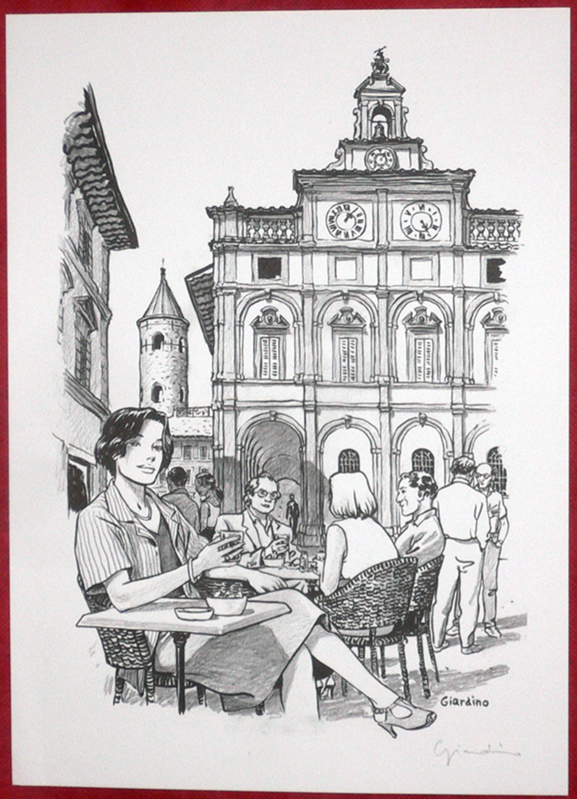 Stampa Firmata Castello 6