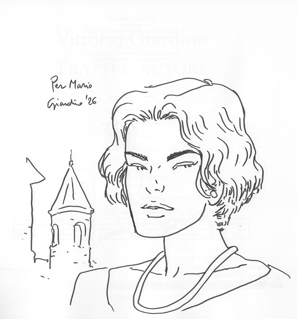 Tratti D'Autore con disegno originale