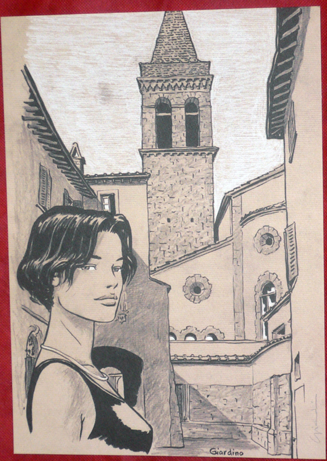 Stampa Firmata Castello 7