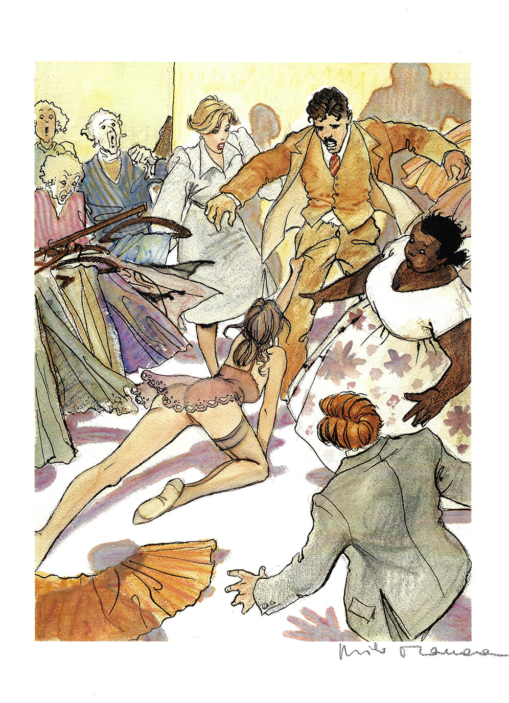 Stampa FIRMATA Dal Portfolio Il Gioco 1 5