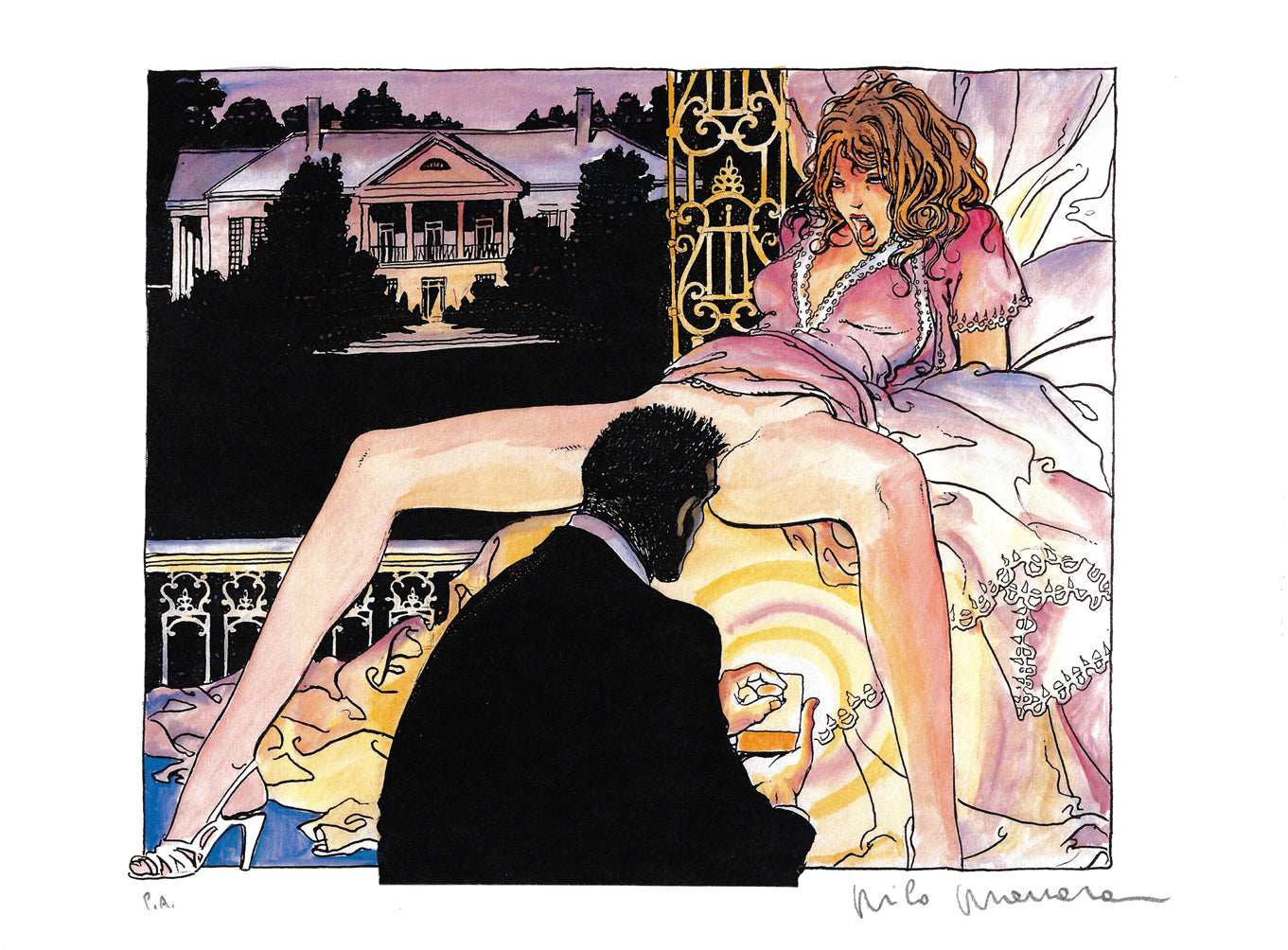 Stampa firmata Dal Portfolio Il Gioco 1 6