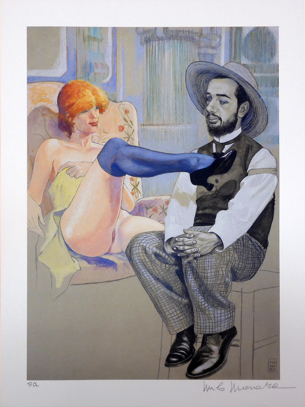 Stampa Firmata Lautrec