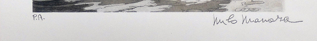 Stampa Firmata Leda e il Cigno