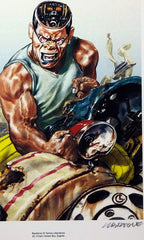 Ranxerox Signed Print For Zagreb Comics