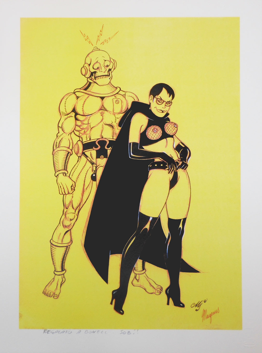 Magnus Raccolta illustrazioni Necron e Frida