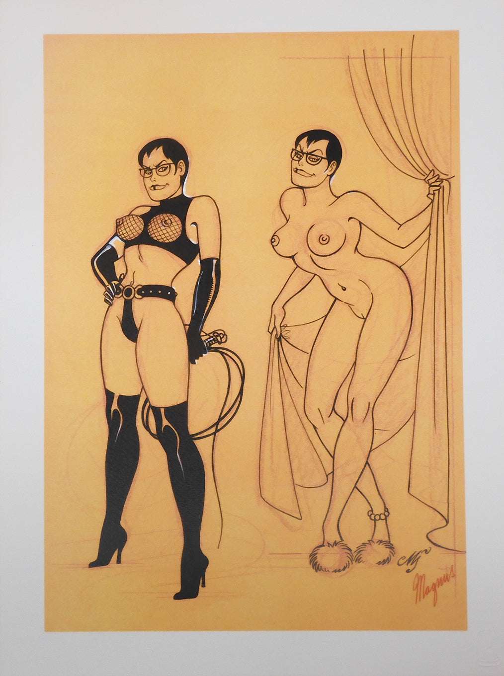 Magnus Raccolta illustrazioni Necron e Frida