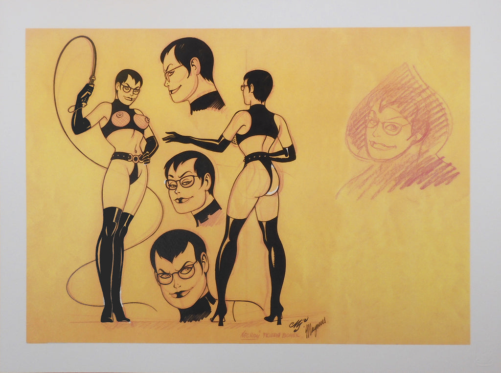 Magnus Raccolta illustrazioni Necron e Frida